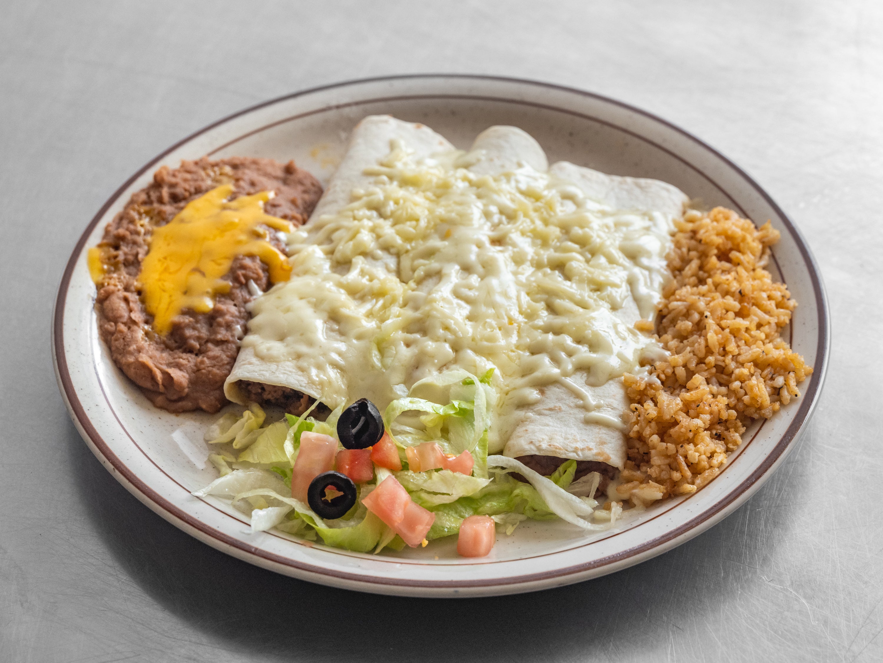 Single Burrito | AMIGOS TEX-MEX RESTAURANT